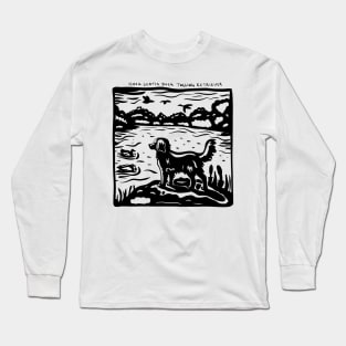 Toller Stamp Art Long Sleeve T-Shirt